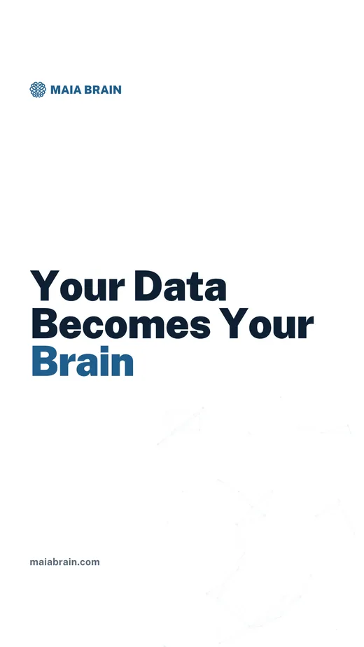 Your Data Becomes Your Brain — 1080x1920