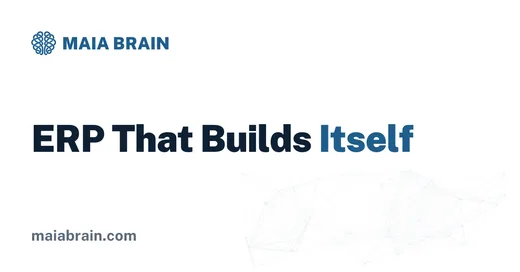 ERP That Builds Itself — 1200x627