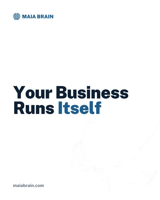 Your Business Runs Itself — 1080x1350