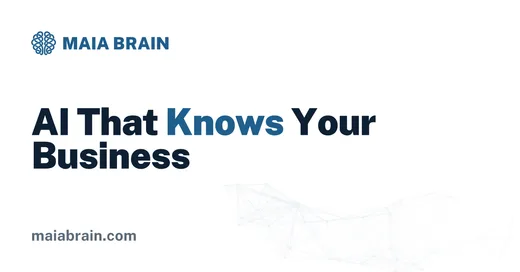 AI That Knows Your Business — 1200x627