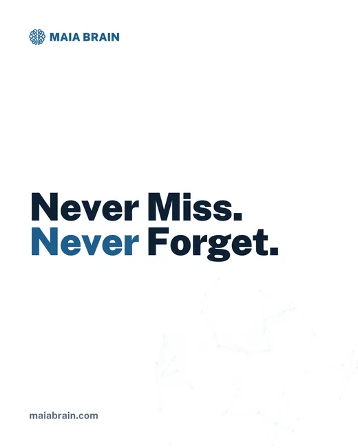 Never Miss. Never Forget. — 1080x1350