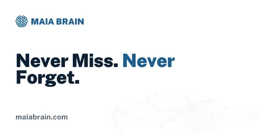 Never Miss. Never Forget. — 1200x627