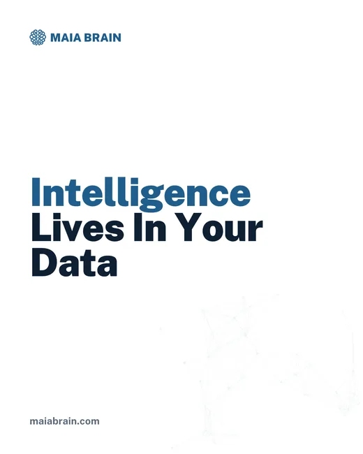 Intelligence Lives In Your Data — 1080x1350