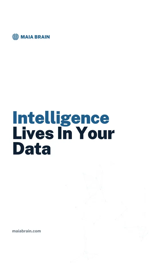 Intelligence Lives In Your Data — 1080x1920