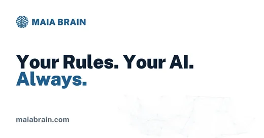 Your Rules. Your AI. Always. — 1200x627