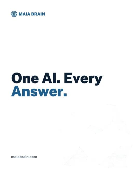 One AI. Every Answer. — 1080x1350