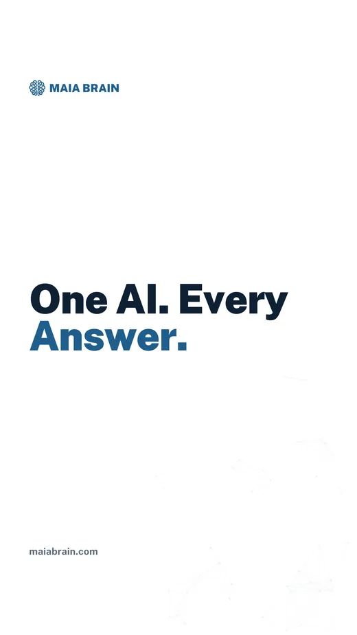 One AI. Every Answer. — 1080x1920