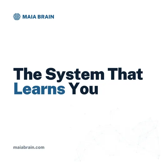 The System That Learns You — 1080x1080