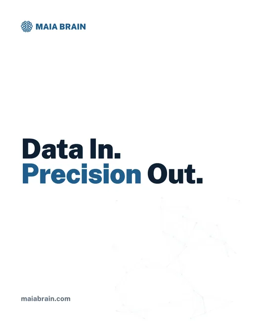 Data In. Precision Out. — 1080x1350