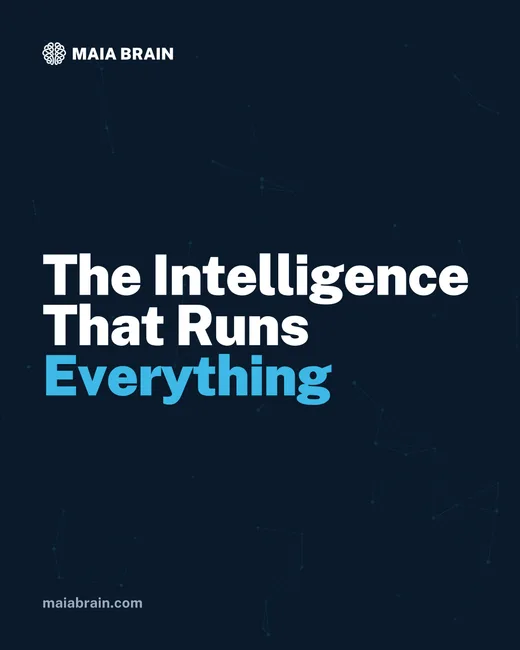 The Intelligence That Runs Everything — 1080x1350