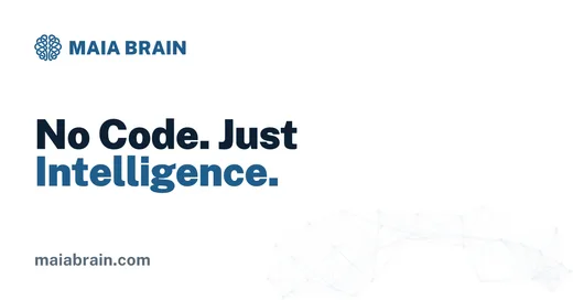 No Code. Just Intelligence. — 1200x627
