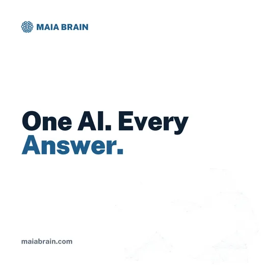 One AI. Every Answer. — 1200x1200