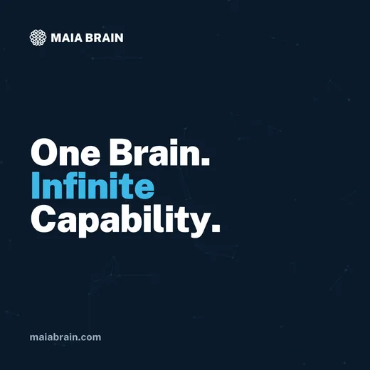 One Brain. Infinite Capability. — 1200x1200