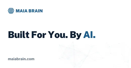 Built For You. By AI. — 1200x627