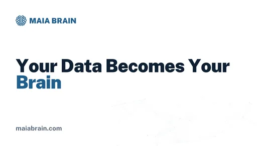 Your Data Becomes Your Brain — 1600x900