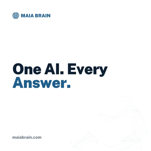 One AI. Every Answer. — 1080x1080
