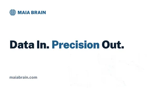 Data In. Precision Out. — 1600x900